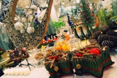 Новогодний воркшоп в декабре 2014, салон флористики Славы Роска