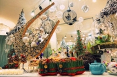 Новогодний воркшоп в декабре 2014, салон флористики Славы Роска