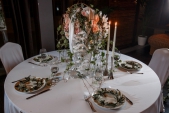 Практический свадебный семинар Славы Роска «Оформление стола»