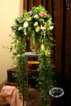Букет с тюльпанами и орхидеями - Каскады Ниагары