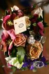 Композиция цветов из орхидей, анемон, роз - Цветочная феерия
